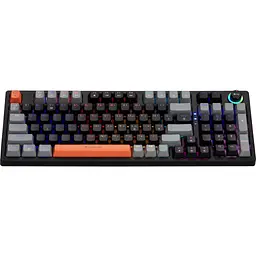 Клавіатура Xtrike ME GK-987 RGB Mechanical USB UA Black/Grey (GK-987GGRUA) - мініатюра 3
