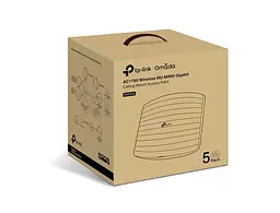 TP-Link Точка доступу EAP245 AC1750 1xGE LAN PoE MU-MIMO стел. 5 шт. - мініатюра 6