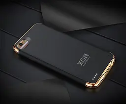 Чохол-акумулятор XON PowerCase для iPhone 6/6S/7/8 3500 mAh Чорний/Золотий (PCBS1108135G 1257) - мініатюра 4