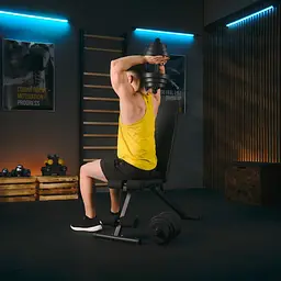 Гантелі композитні регульовані TREX Sport 2х20кг - мініатюра 13