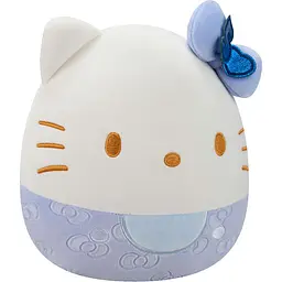 М'яка іграшка Squishmallows Hello Kitty Хеллоу Кітті у  синьому 20 см (SQSN00500) - мініатюра 2
