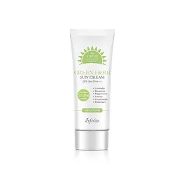 Сонцезахисний крем Esfolio Green Herb Sun Cream SPF 50+/PA+++ з екстрактами зелених трав 50 г