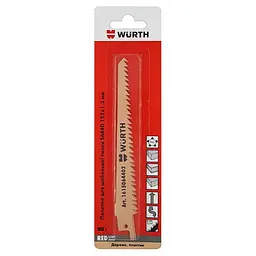 Пильне полотно для шабельної пилки Wurth Red Line S644D 152 x 4.2 мм 2 шт. (1615064402) - мініатюра 2