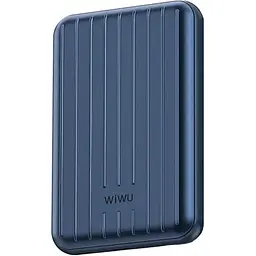 Зовнішній акумулятор WiWU Trunk Series Magnetic PP02 Wireless Charger 5000mAh 20W Blue [104340]