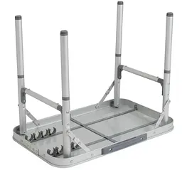 Стіл Bo-Camp Premium 56x34 см Grey (1404419) (DAS303280) - мініатюра 7