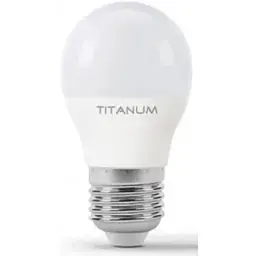 Лампочка TITANUM G45 6W E27 4100K 220V (TLG4506274)