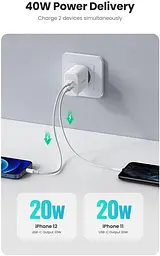 Зарядний пристрій Ugreen CD243 White (10343) Б/в - мініатюра 2