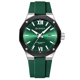 Чоловічий наручний годинник Curren Original (Green) - мініатюра 1