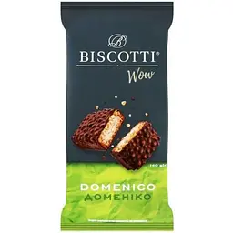 Печенье Biscotti Wow Domenico сдобное песочно-отсадное 140 г (929024)