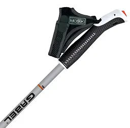 Палиці для скандинавської ходьби Gabel X-1.35 Black/Orange 125 (7008361141250) (DAS301689) - мініатюра 2