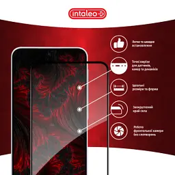 Скло захисне Intaleo Full Glue Samsung A36 Black (1283126608124) - мініатюра 3