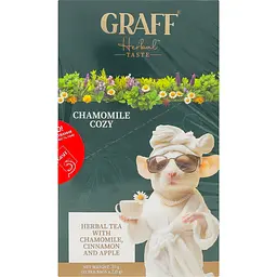 Чай трав'яний Graff Ромашковий Затишок Chamomile Cosy 30 г (15 шт. по 2 г) - мініатюра 3