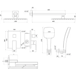 Душова система Globus Lux SMART GLM-305N - мініатюра 9