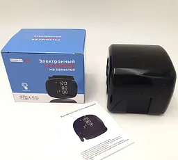 Тонометр автомат на зап'ясті акумуляторний HD LED екран Automatic Whatch Blood Pressure UKC A01 (LY-84) - мініатюра 16
