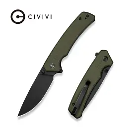 Ніж Civivi Merit, Green G10, Darkwash (C24012-2) - мініатюра 10