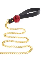 Нашийник з повідцем Taboom Wild Roses Collar Leash чорний - мініатюра 7