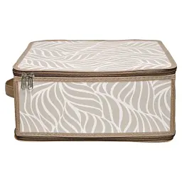 Короб складаний Handy Home Nature на блискавці 30x28x15 см бежевий (ESH22M) - мініатюра 5