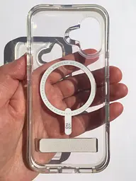 Чохол протиударний для iPhone 17 ZAGG Gear4 Crystal Palace MagSafe KS Clear Case Прозорий з підставкою - мініатюра 7