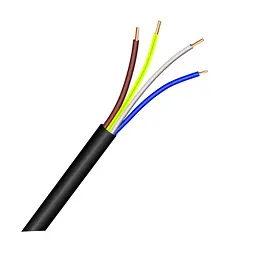 Кабель силовий Укркабель ВВГнгд-0.66 4x2.5 (34-00091)