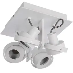 Підсвітка Brille накладна поворотна для офісу MS-07/4 GU10 SWH - мініатюра 3