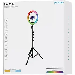 Кільцева LED лампа Proove Halo 12 (PLRL12100401) [123801] - мініатюра 5