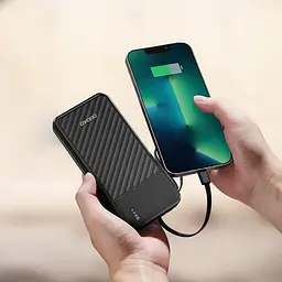 Power Bank Dudao K11 10000mAh 4 in 1 Black UA - мініатюра 2