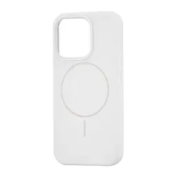 Чохол Silicone Case Full Cover with MagSafe iPhone 16 Pro White