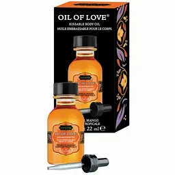 Їстівна олія для поцілунків Kamasutra Oil Of Love тропічне Манго 22 мл