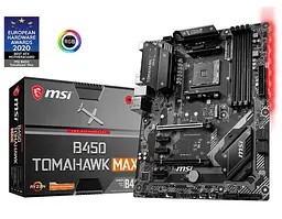 Материнська плата MSI B450 Tomahawk Max (B450 TOMAHAWK MAX) (Socket AM4, AMD B450, ATX) Б/в - мініатюра 5