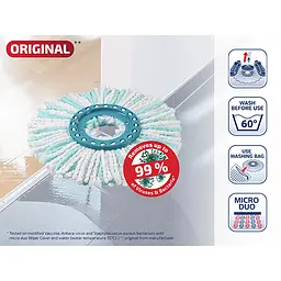 Насадка для швабри Twist Mop microduo 30 см (52104) - мініатюра 3