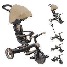 Велосипед дитячий Globber Explorer Trike 4 в 1 пісочний (634-231) - мініатюра 4