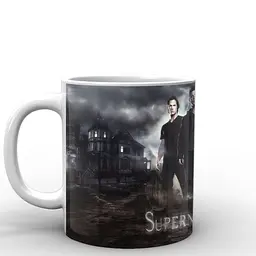 Кухоль GeekLand Supernatural Сем Дін Кастіель SN.02.014.604 330 мл білий - мініатюра 2