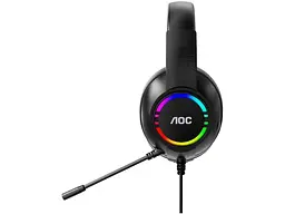 Навушники з мікрофоном AOC ACG2510BK RGB Black - мініатюра 5