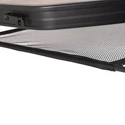 Складний стіл Bo-Camp Melrose Oval 120x80 cm Black/Wood look (1404220), Коричневий - мініатюра 13