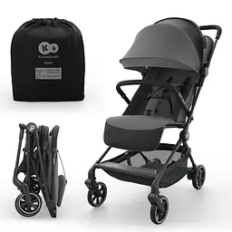Прогулянкова коляска Kinderkraft Nebo Platinum Grey Beige (KSNEBO00GRY0000)