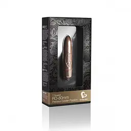 Вібро-куля Rocks Off Rocks-Off 7 Speed Ro-80Mm Gold, 8х1.6 см - мініатюра 3