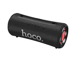 Колонка портативна Hoco HA10 Oleada з LED-підсвіткою чорна - мініатюра 2
