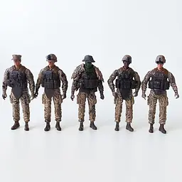 Ігровий набір солдатів Elite Force Розвідка, 5 фігурок (101854) - мініатюра 3