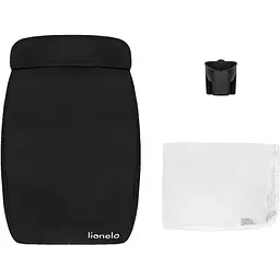 Прогулянкова коляска Lionelo Annet Plus Black Carbon, чорна (LO-ANNET PLUS BLACK CARBON) - мініатюра 11