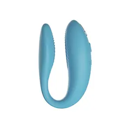 Смарт-вібратор для пар We-Vibe Sync GO Turquoise, тревел-кейс - мініатюра 4