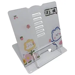 Підставка для книг "Animals" 555-568-S(White) металева