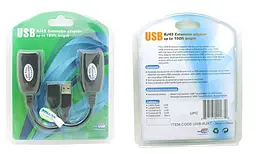 Кабель USB AM-AF (продолжитель), 45.0м (USB1.1 по витой паре RJ 45) RTL