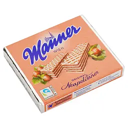 Вафлі Manner Neapolitaner Hazelnut з горіховим кремом 75 г - мініатюра 2