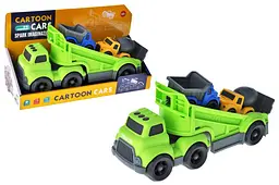 Іграшковий автовоз з машинками спецтехніка Cartoon Cars 933-344 в коробці р.34x12x20 см YG Toys