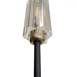 Люстра стельова Brille в спальню Е14 40W BK (LK-698C/8) - мініатюра 5