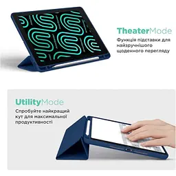 Чохол-книжка ArmorStandart Smart Fold Pen для Xiaomi Pad 7/7 Pro Dark Blue [ARM82420] [126355] - мініатюра 5