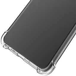 TPU чохол GETMAN Ease logo посилені кути Full Camera для Oppo Reno 12 F 4G/5G Безбарвний (прозорий) - мініатюра 3