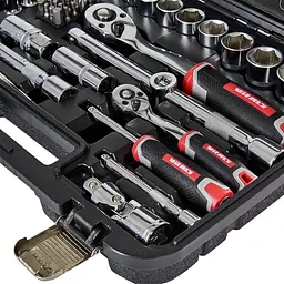 Набір головок торцевих Vitals Master 1/4" та 1/2" 73 предмета (186166) - мініатюра 5