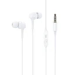 Вакуумні навушники з мікрофоном HAVIT HV-E330P White HAVIT (28044-000)