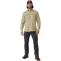 Сорочка Fjallraven Ovik Travel Shirt LS XXL Sand Stone - мініатюра 3